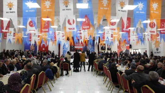 Pınarbaşı'da 'iki başkan' el ele, gönül gönüle