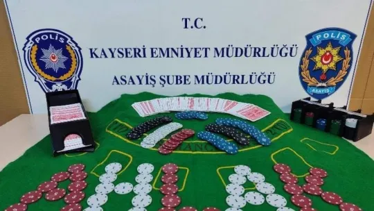 Polisten 'kumar' operasyonu