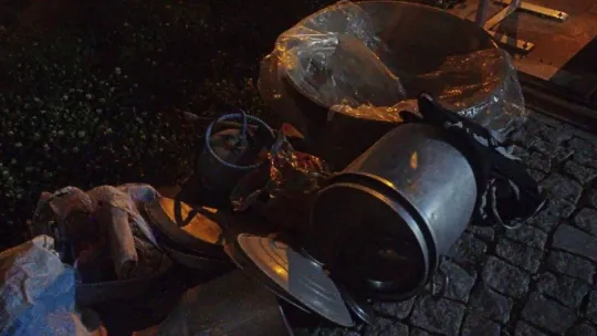 Polisten kaçan araçtan 'bakır' çıktı