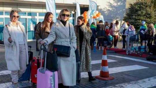 Polonya ve Rusya'dan Erciyes'e Charter uçuşlar başladı