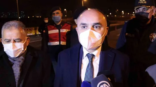 Protokolden polis ve jandarmaya 'yılbaşı' ziyareti
