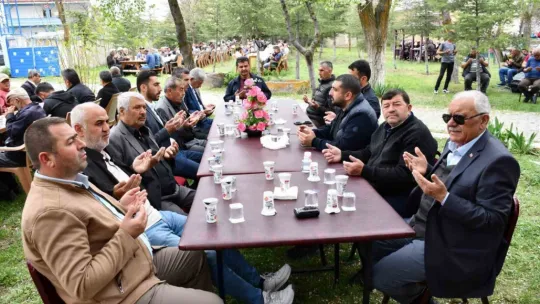 Pusatlı mahallesinde yağmur duası yapıldı