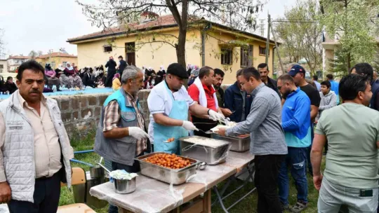 Pusatlı mahallesinde yağmur duası yapıldı