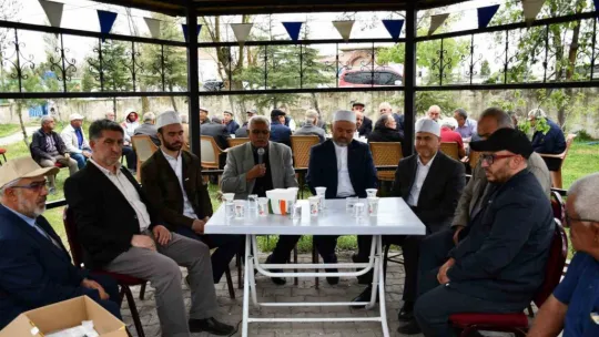 Pusatlı mahallesinde yağmur duası yapıldı