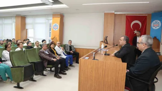 Rektör Altun'dan Deprem Bölgesinden Dönen Sağlık Ekibine Teşekkür