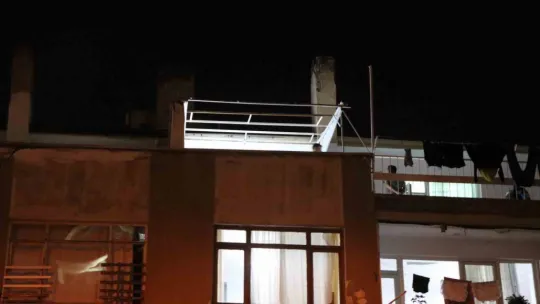 Saksıları düzeltirken canından oldu