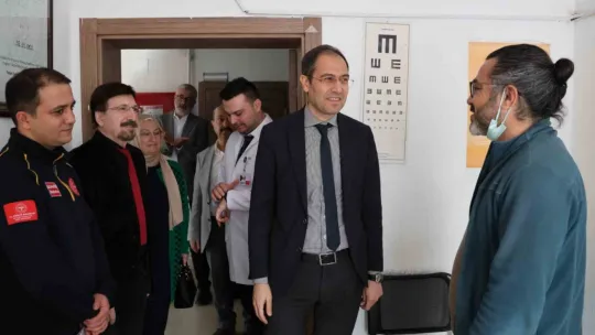 Sarıoğlan'da sağlık hizmetleri yerinde değerlendirildi