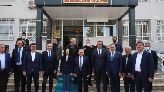Sarıoğlan ve Akkışla'ya doğalgaz için ilk adım atıldı