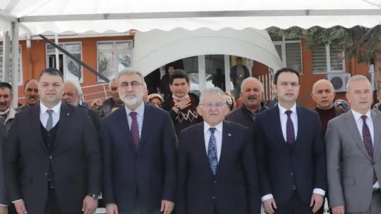 Sarıoğlan ve Akkışla'ya doğalgaz için ilk adım atıldı