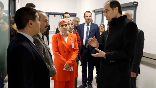 Sarız'da sunulan sağlık hizmetleri yerinde değerlendirildi