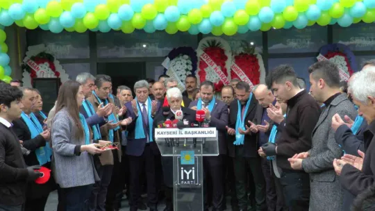 Sedat Kılınç Seçim Koordinasyon Merkezi açıldı
