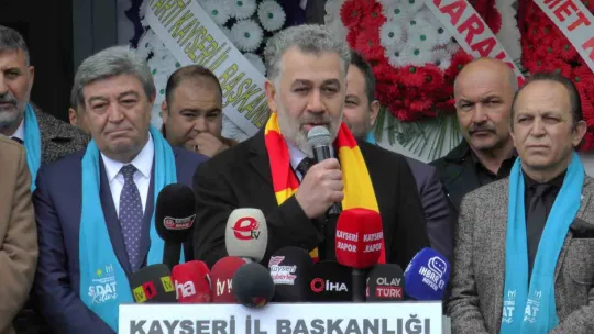 Sedat Kılınç Seçim Koordinasyon Merkezi açıldı