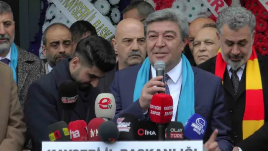 Sedat Kılınç Seçim Koordinasyon Merkezi açıldı