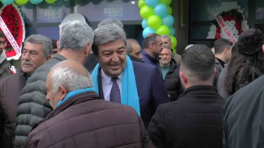 Sedat Kılınç Seçim Koordinasyon Merkezi açıldı