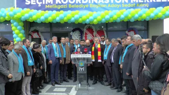 Sedat Kılınç Seçim Koordinasyon Merkezi açıldı
