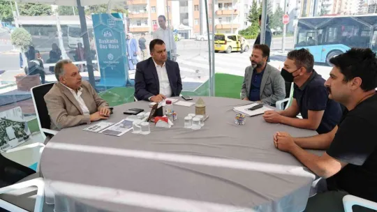 Şeffaf Oda'da başkan-vatandaş bir arada