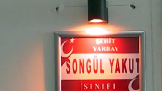 Şehitlerin ismi sınıf şubelerine verildi
