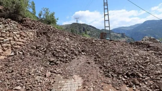 Sel suları çekildi, zarar ortaya çıktı