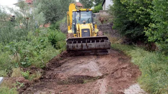 Selde zarar gören Koyunabdal Mahallesi'nde inceleme