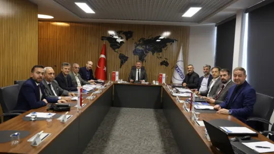 Serbest Bölge'de yeni yönetimin ilk toplantısını gerçekleştirildi