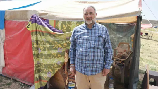 Sıcaktan bunalan Kayserililer Erciyes'te serinliyor