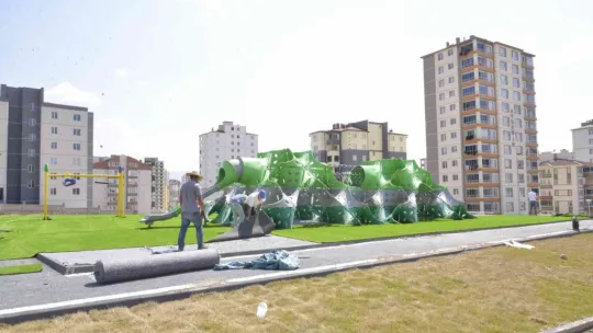 Şirintepe'ye yeni park için çalışmalar başladı
