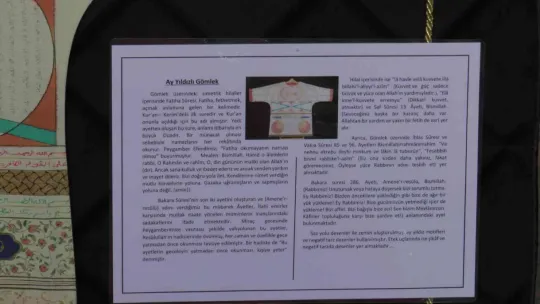 Sırrı çözülemeyen 'tılsımlı gömlekler' Kayseri'de sergilendi