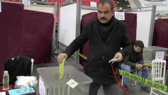 Şoförler Odası'nda Ali Ateş güven tazeledi