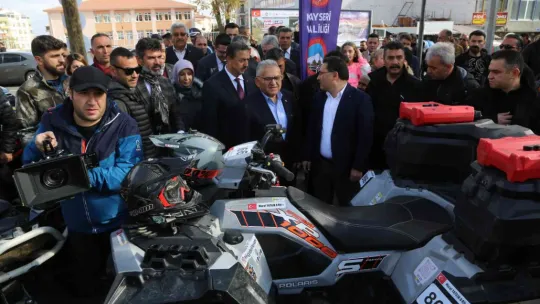 Soğanlı'da ATV Şampiyonası'nın startı verildi