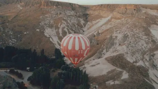 Soğanlı'yı 12 bin kişi havadan izledi