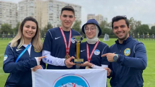 Spor A.Ş. Okçuluk Takımı'ndan tarihi başarı