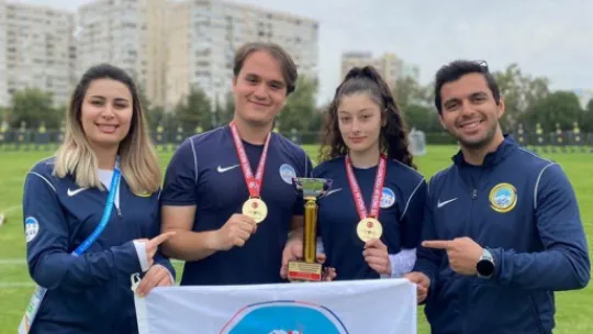 Spor A.Ş. Okçuluk Takımı'ndan tarihi başarı