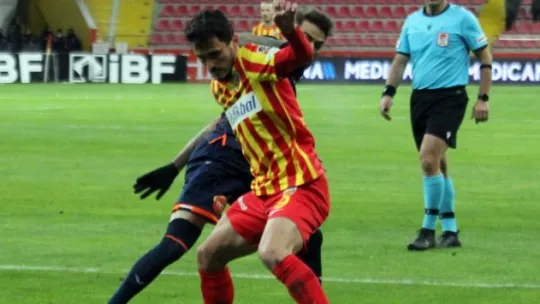Spor Toto Süper Lig: Kayserispor: 1 - Medipol Başakşehir: 0 (Maç sonucu)
