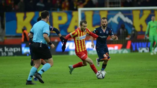 Spor Toto Süper Lig: Kayserispor: 1 - Medipol Başakşehir: 0 (Maç sonucu)