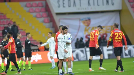 Spor Toto Süper Lig: Kayserispor: 2 - GZT Giresunspor: 1 (Maç Sonucu)