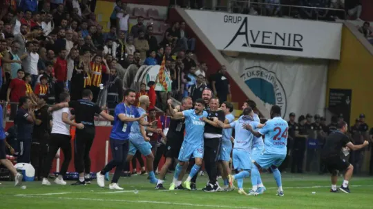 Spor Toto Süper Lig: Kayserispor: 1 - Trabzonspor: 2 (Maç sonucu)