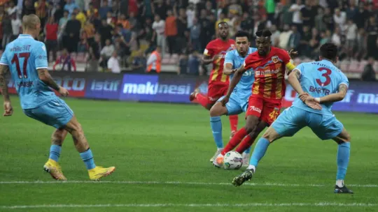 Spor Toto Süper Lig: Kayserispor: 1 - Trabzonspor: 2 (Maç sonucu)