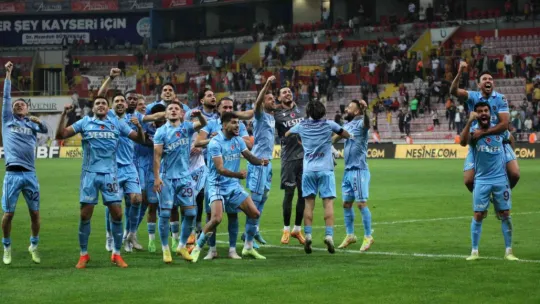 Spor Toto Süper Lig: Kayserispor: 1 - Trabzonspor: 2 (Maç sonucu)
