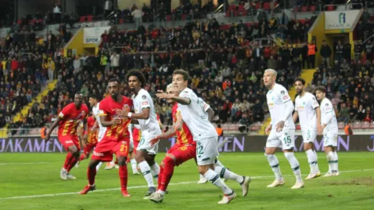 Spor Toto Süper Lig: Kayserispor: 1 - Konyaspor: 2 (Maç sonucu)