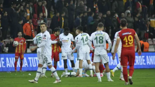 Spor Toto Süper Lig: Kayserispor: 1 - Konyaspor: 2 (Maç sonucu)