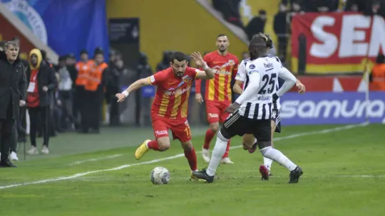 Spor Toto Süper Lig: Kayserispor: 0 - Beşiktaş: 2 (Maç sonucu)