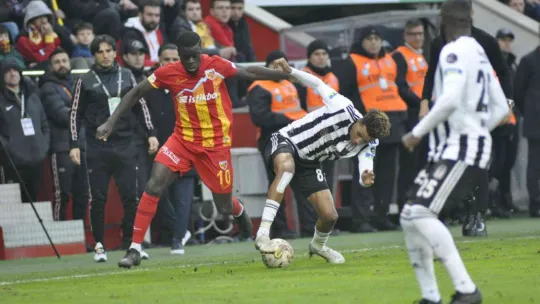 Spor Toto Süper Lig: Kayserispor: 0 - Beşiktaş: 2 (Maç sonucu)