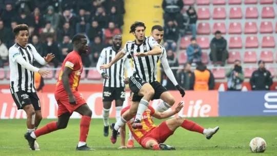 Spor Toto Süper Lig: Kayserispor: 0 - Beşiktaş: 2 (Maç sonucu)