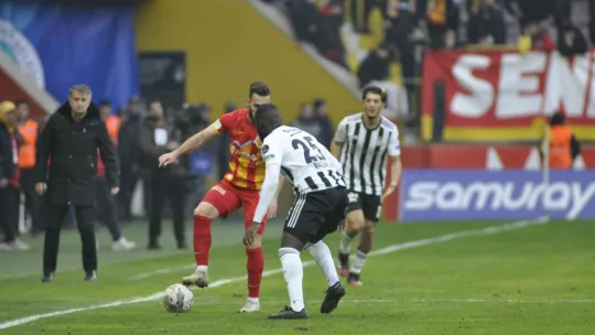 Spor Toto Süper Lig: Kayserispor: 0 - Beşiktaş: 2 (Maç sonucu)