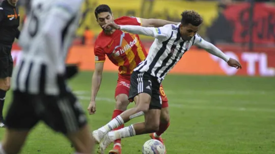 Spor Toto Süper Lig: Kayserispor: 0 - Beşiktaş: 2 (Maç sonucu)