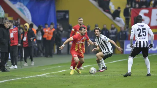 Spor Toto Süper Lig: Kayserispor: 0 - Beşiktaş: 2 (Maç sonucu)