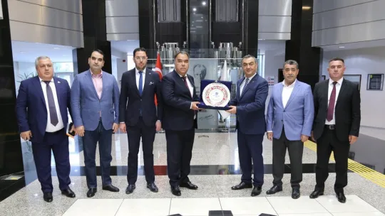 Tacikistan Heyetinden KAYSO'ya ziyaret