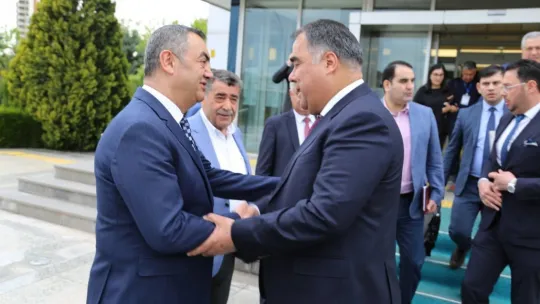 Tacikistan Heyetinden KAYSO'ya ziyaret
