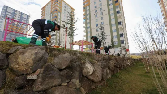 Talas Belediyesi 'bahara merhaba' dedi