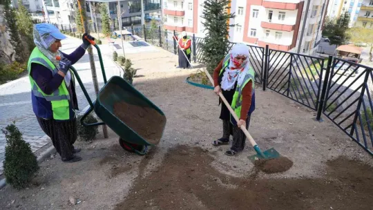 Talas Belediyesi 'bahara merhaba' dedi